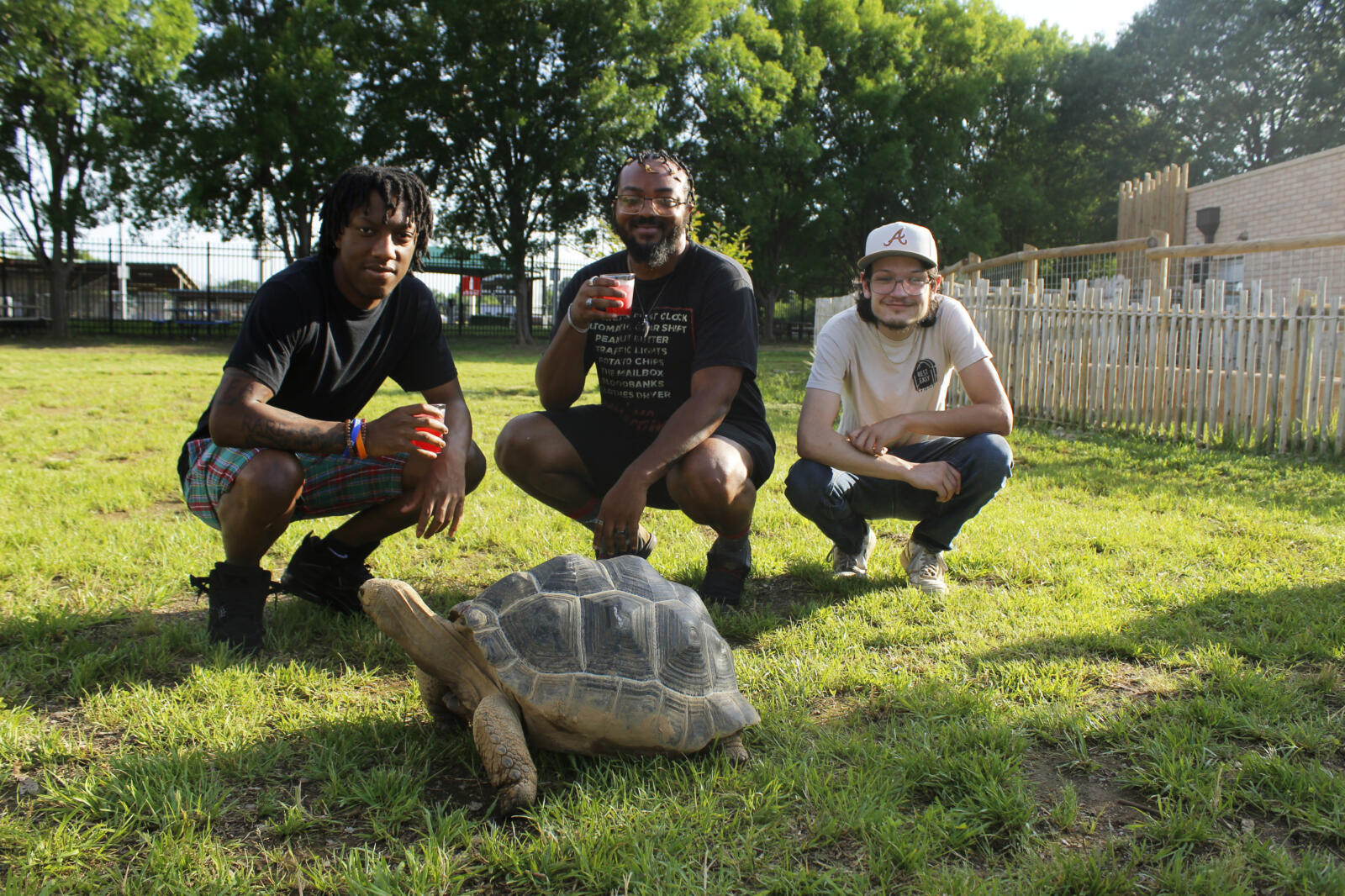 Spirits in the Wild Aldabra Tortoise meet and greet 2025